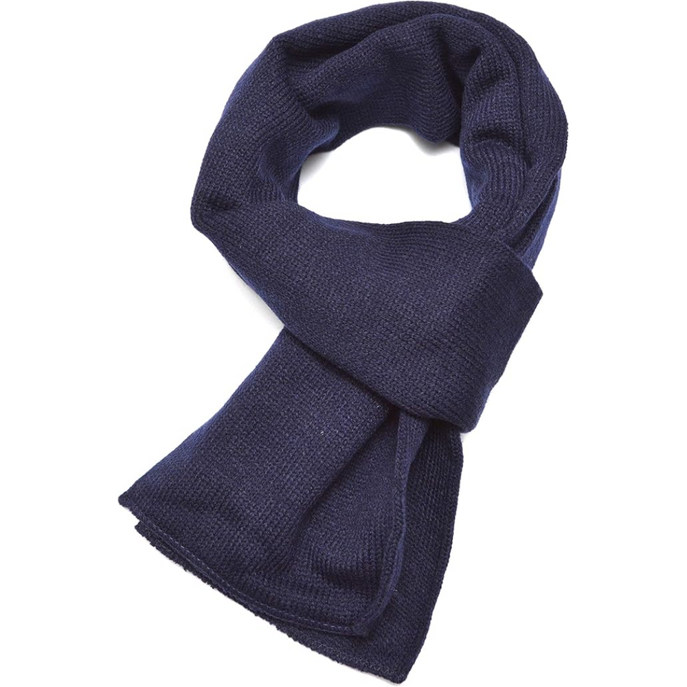 Xander Classic Double Layer Knit Winter Scarf for Men - Warm, Stylish & Versatile Cold Weather Accessory