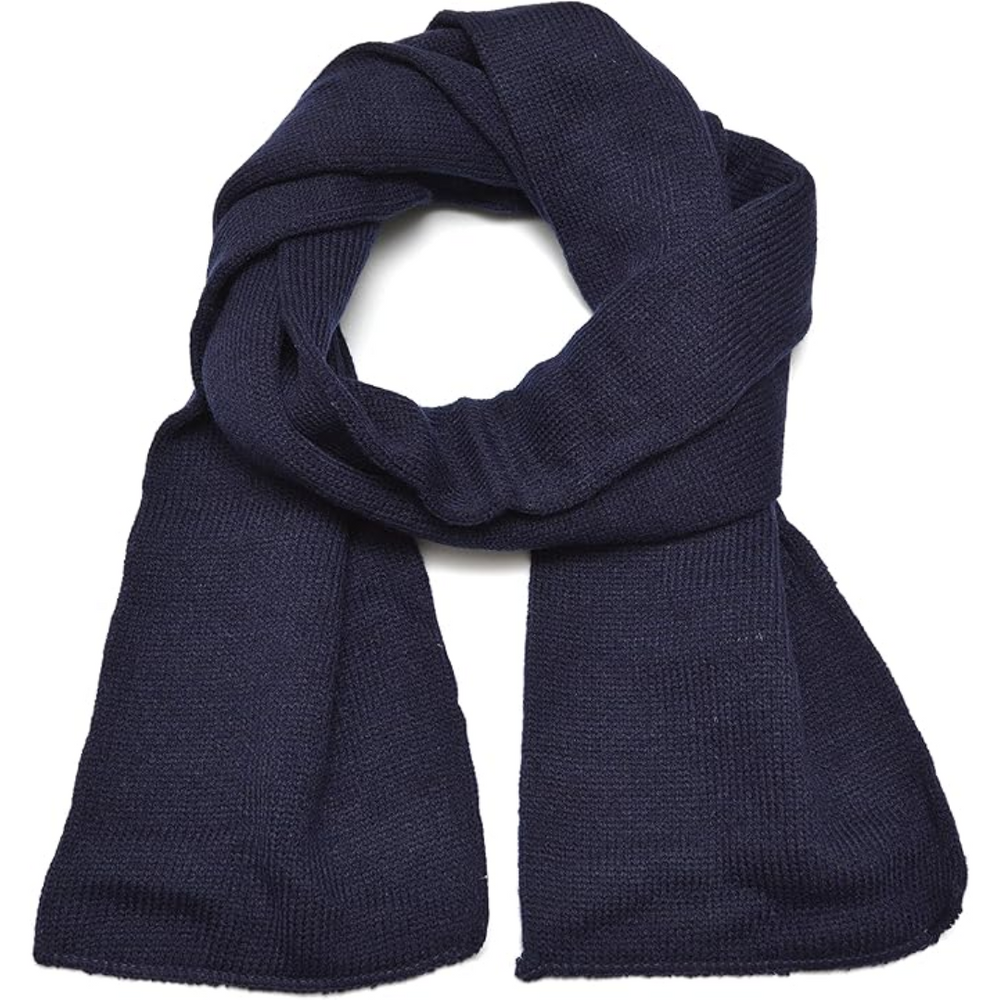 Xander Classic Double Layer Knit Winter Scarf for Men - Warm, Stylish & Versatile Cold Weather Accessory