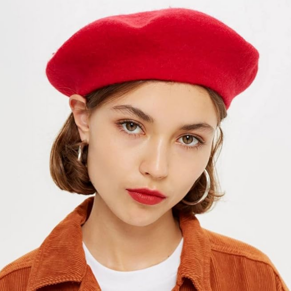 Classic Evelyne French Wool Beret – Timeless Style & Warmth for Every Occasion