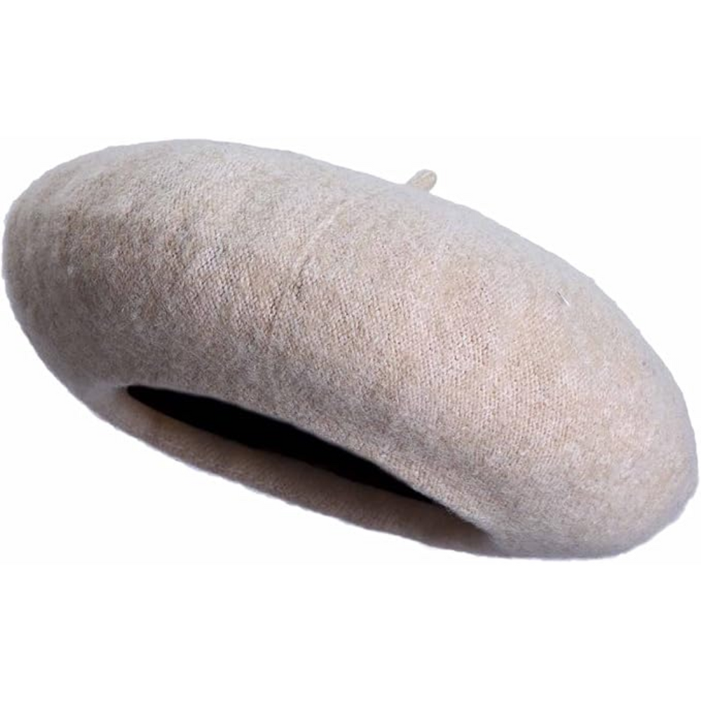 Classic Evelyne French Wool Beret - Timeless Style & Warmth