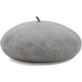 Classic Evelyne French Wool Beret - Timeless Style & Warmth