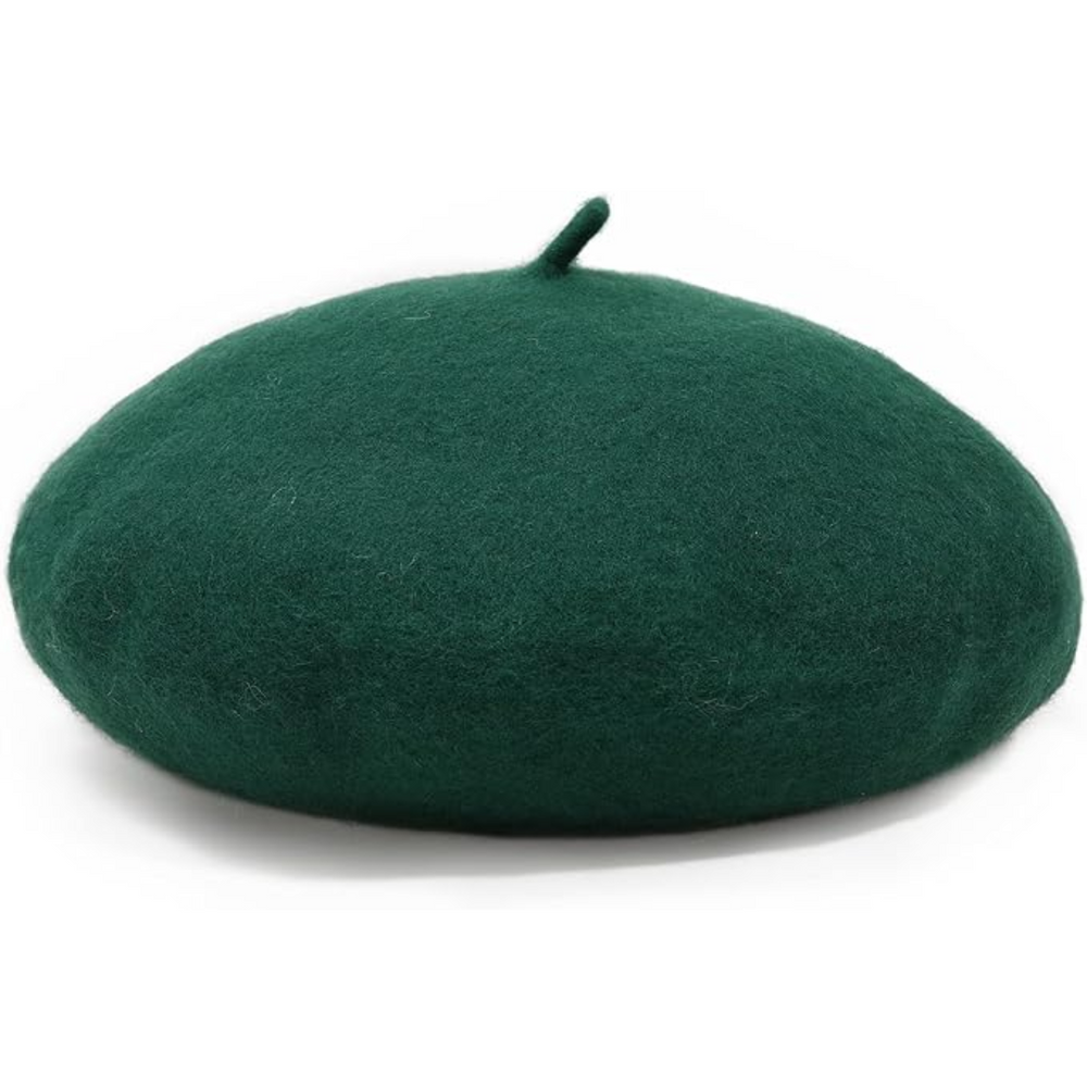 Classic Evelyne French Wool Beret - Timeless Style & Warmth