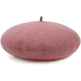Classic Evelyne French Wool Beret - Timeless Style & Warmth
