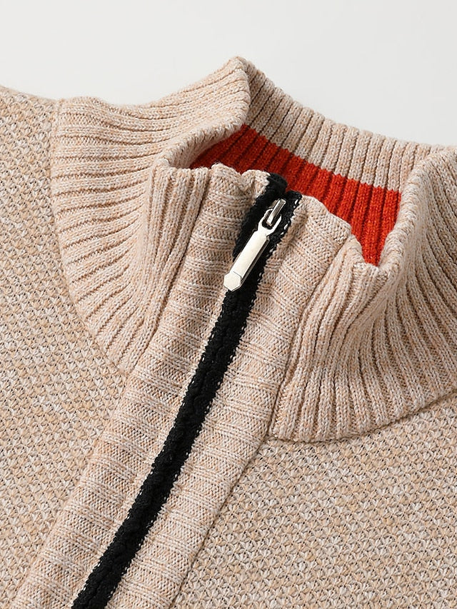 Classic Knitted Men's Sweater - Oscar - 3