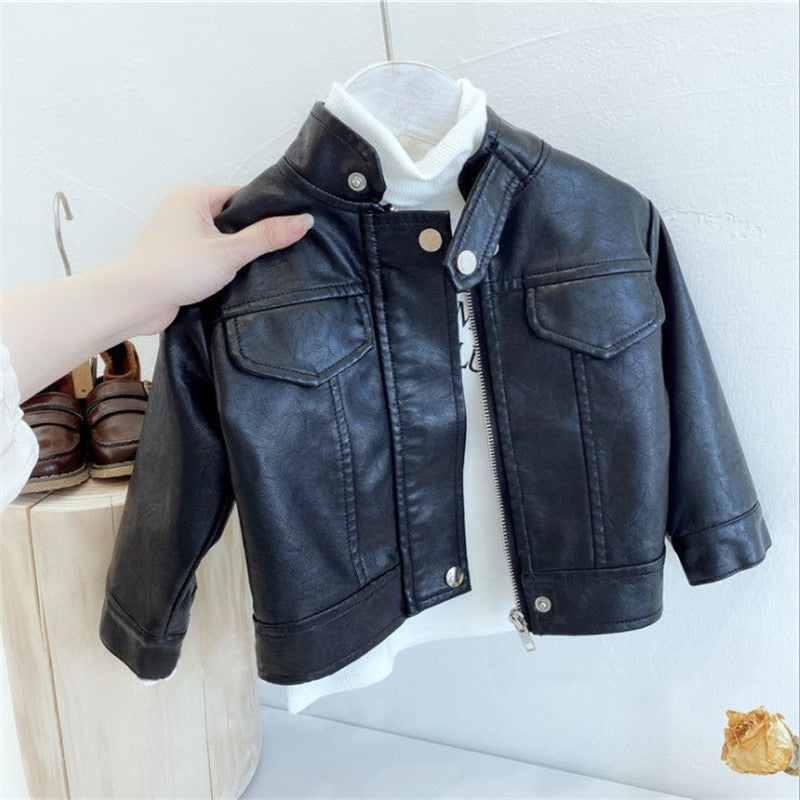 Stylish Classic Leather Jackets for Boys - Durable & Trendy Outerwear