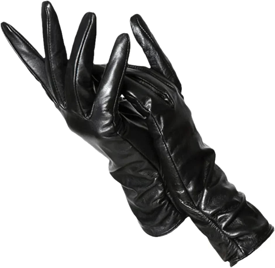 LuxLeather Classic Women's Leather Gloves - Elegant & Durable Fashion Accessory
