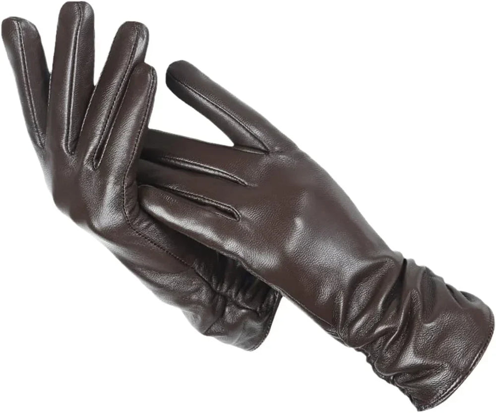 LuxLeather Classic Women's Leather Gloves - Elegant & Durable Fashion Accessory
