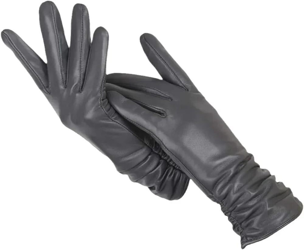 LuxLeather Classic Women's Leather Gloves - Elegant & Durable Fashion Accessory