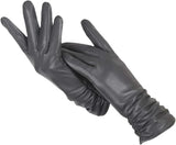 LuxLeather Classic Women's Leather Gloves - Elegant & Durable Fashion Accessory