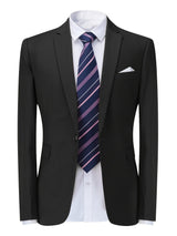 Classic Plain Men's Blazer - Floris