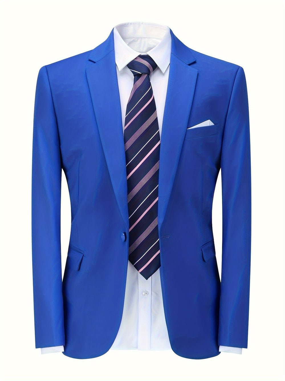 Classic Plain Men's Blazer - Floris