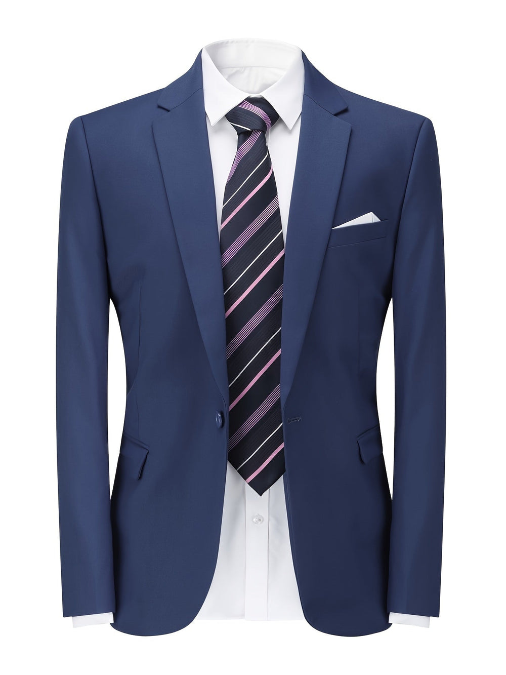 Classic Plain Men's Blazer - Floris