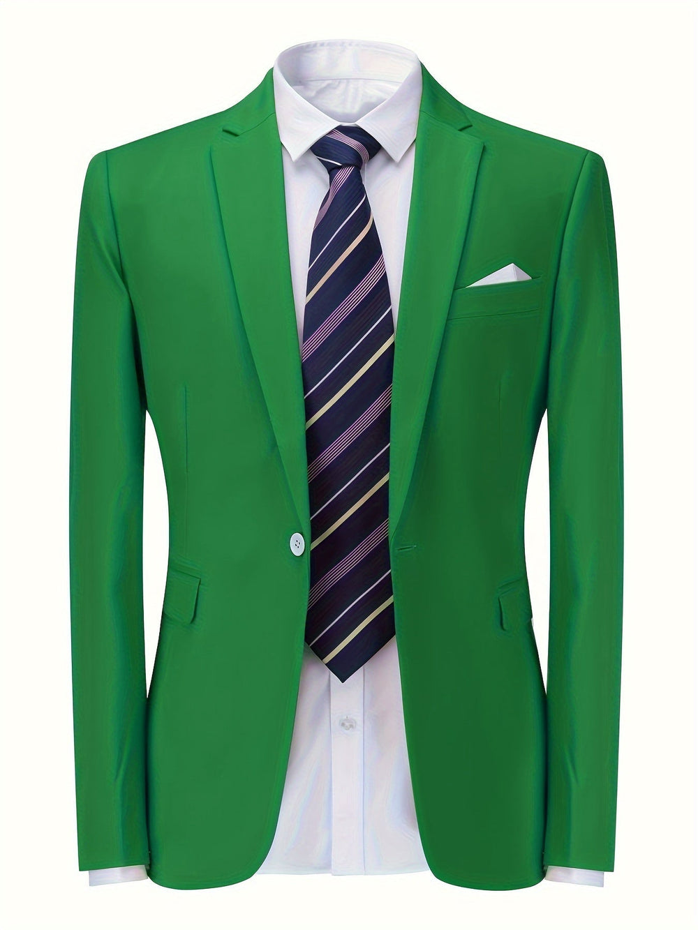 Classic Plain Men's Blazer - Floris