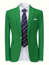 Classic Plain Men's Blazer - Floris