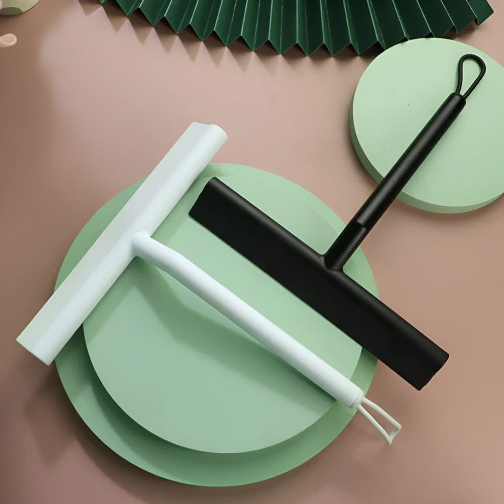 Enhanced Product Title: **Premium Classic Silicone Shower Squeegee - Streak-Free Glass Cleaner for Bathrooms & Shower Doors**
