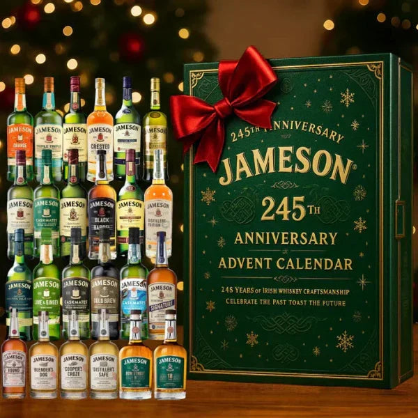 2025 Whisky Countdown Calendar - Premium Spirits Advent Calendar for Whisky Lovers