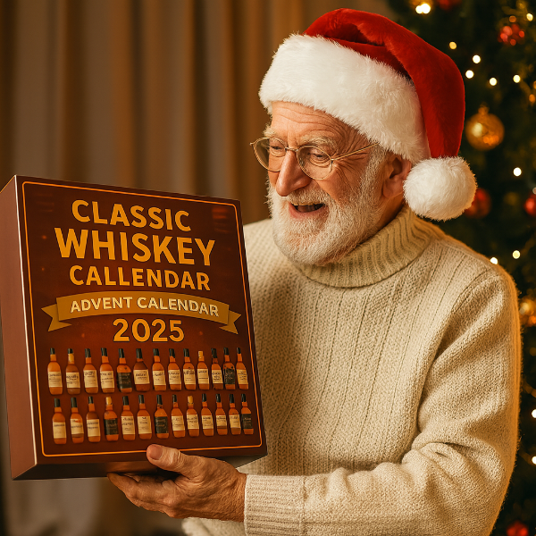 2025 Whisky Countdown Calendar - Premium Spirits Advent Calendar for Whisky Lovers