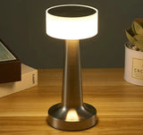 Stylish Wireless Portable LED Table Lamp - LumiCrest | Modern Design & Adjustable Brightness
