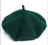 Classic Marlene Wool Beret - Timeless French Style Hat for Women