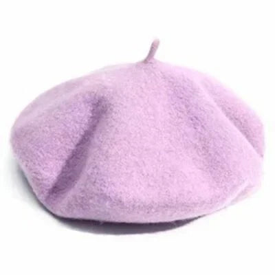 Classic Marlene Wool Beret - Timeless French Style Hat for Women