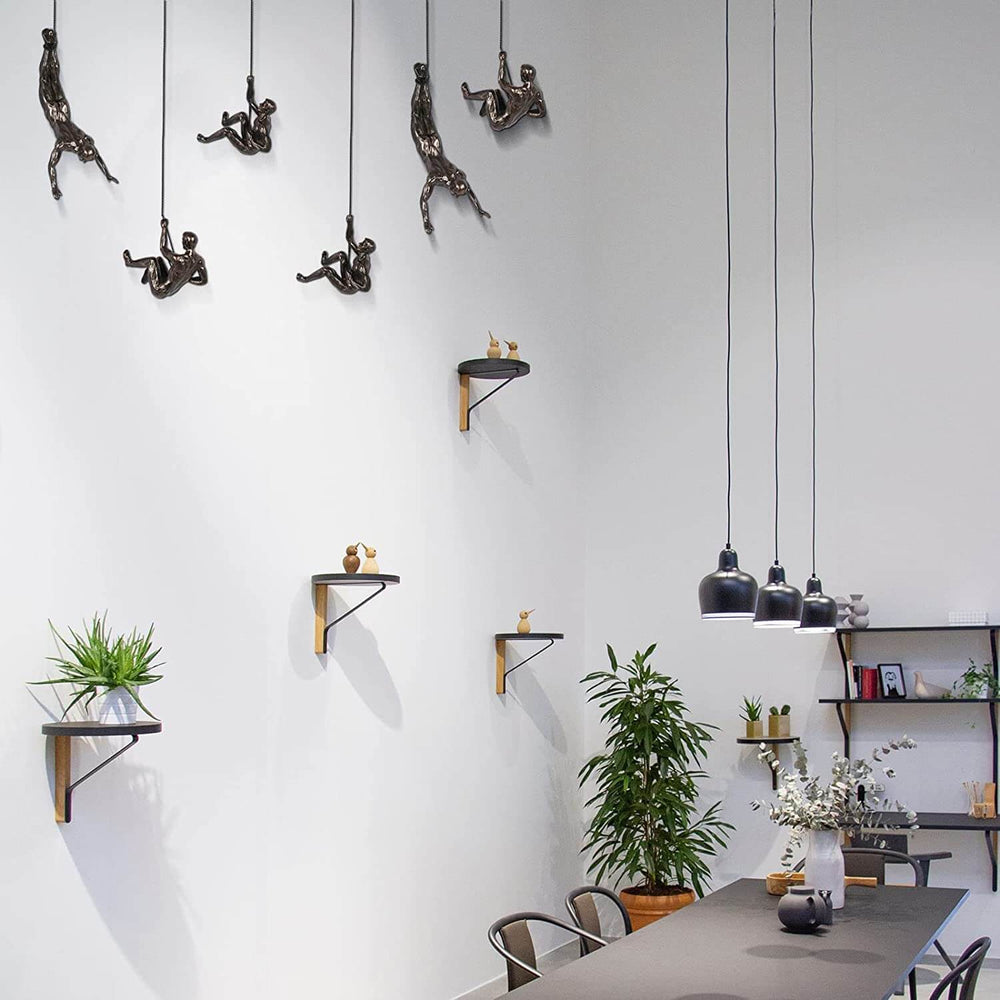 PeakFigures – Mountain Climber Wall Sculpture