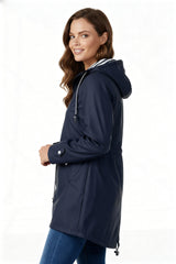 Women's hooded coat, view 5