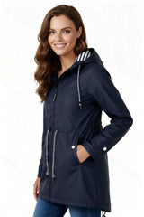Women's hooded coat, view 6