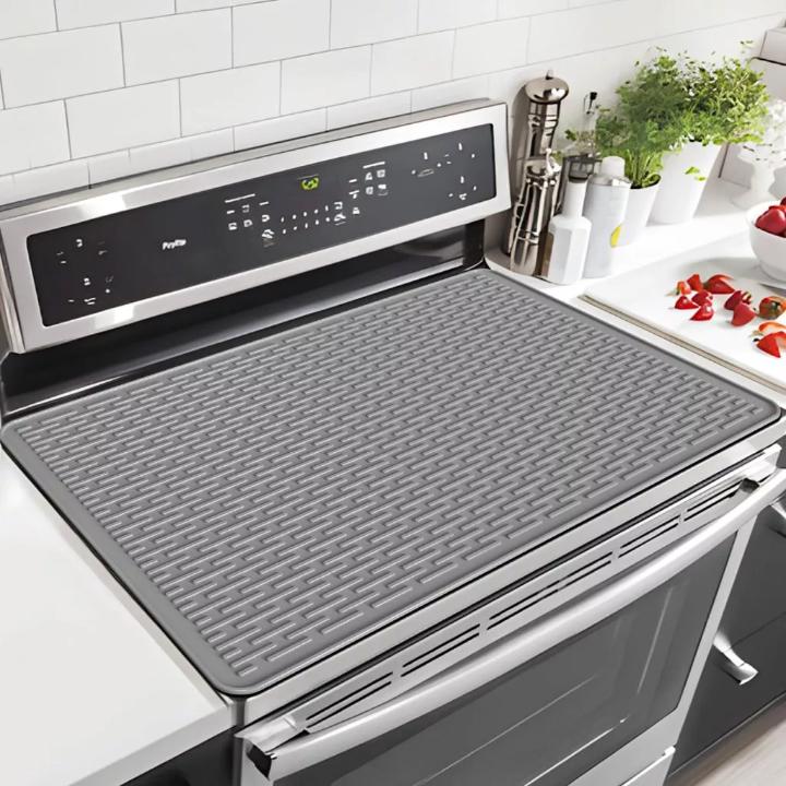 Silicone Stove Cover Mat – Heat-Resistant to 260°C, Non-Slip & Dishwasher-Safe