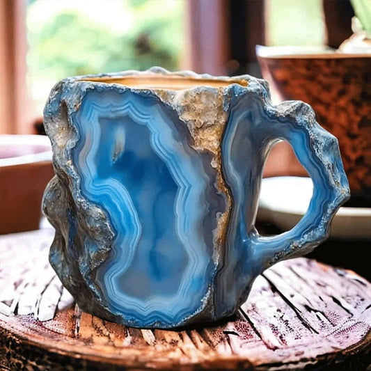 Geode Coffee Mug – Novelty Design, Tea Cup Drinkware & Gift Ready