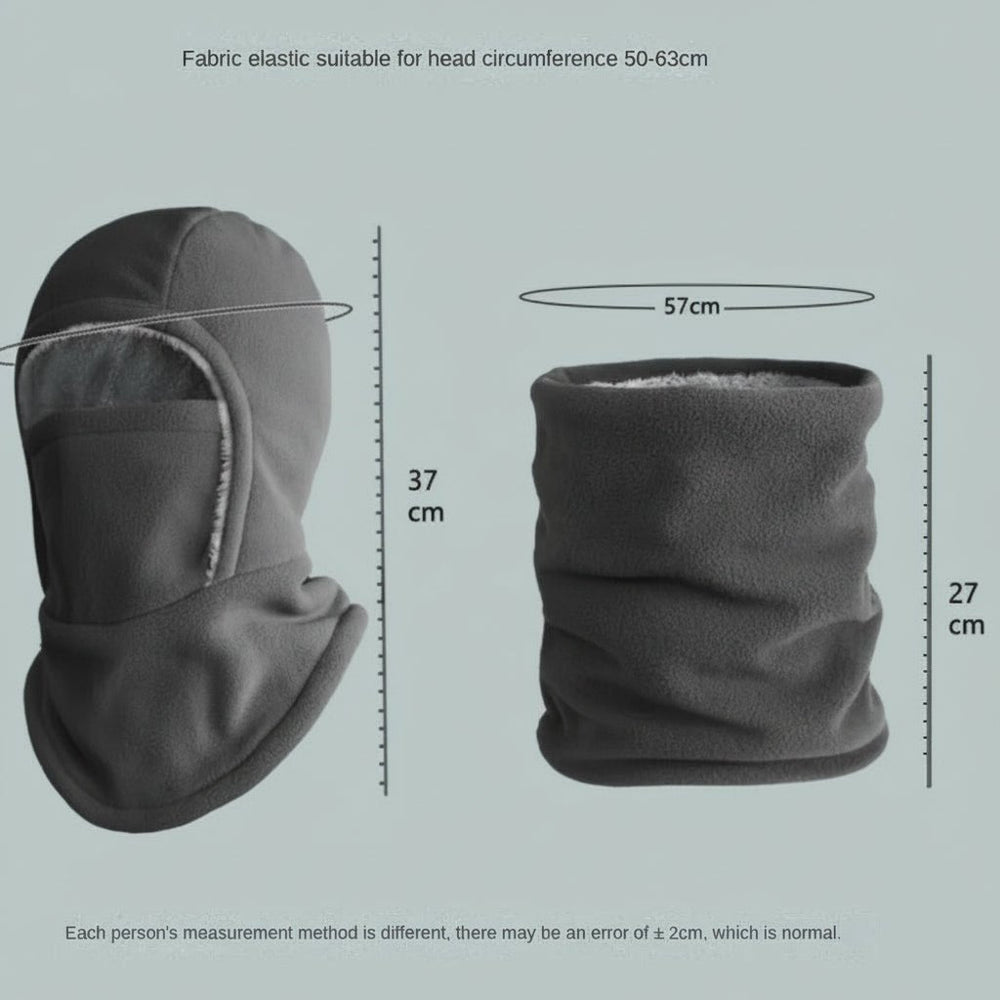 COLD HOOD Thermal Fleece Balaclava for Ultimate Warmth in Cycling & Outdoor Sports - Perfect for Icy Weather Protection