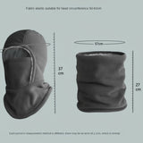 COLD HOOD Thermal Fleece Balaclava for Ultimate Warmth in Cycling & Outdoor Sports - Perfect for Icy Weather Protection