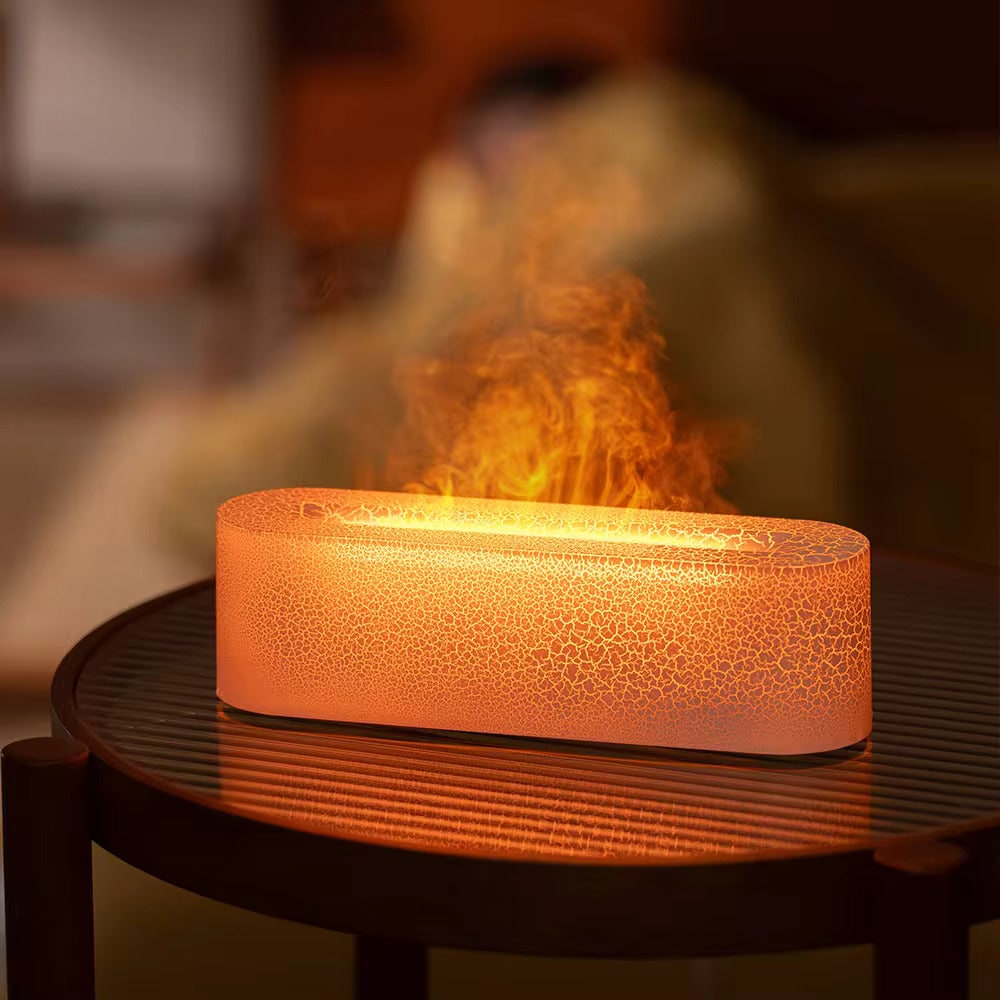 Color-Changing Humidifier Lamp – Timer, Night Light & Aroma Diffuser