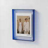 Double-Layer Acrylic Picture Frame – Wall & Table Mount, 10 Colors & 5 Sizes