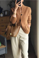 Comfortable Cashmere Ladies Cardigan - Isabella