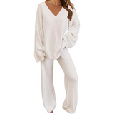 Rianne Cozy Fleece Lounge Set for Ultimate Comfort - Soft & Stylish Loungewear