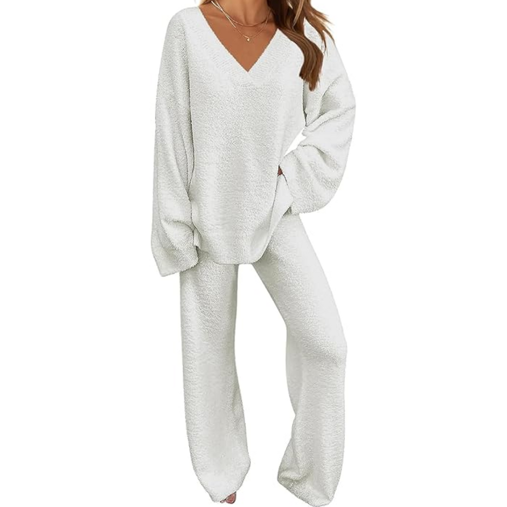 Rianne Cozy Fleece Lounge Set for Ultimate Comfort - Soft & Stylish Loungewear