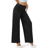 Stylish High Waist Wide Leg Palazzo Trousers for Ultimate Comfort - Oriana Collection