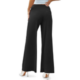 Stylish High Waist Wide Leg Palazzo Trousers for Ultimate Comfort - Oriana Collection