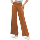 Stylish High Waist Wide Leg Palazzo Trousers for Ultimate Comfort - Oriana Collection
