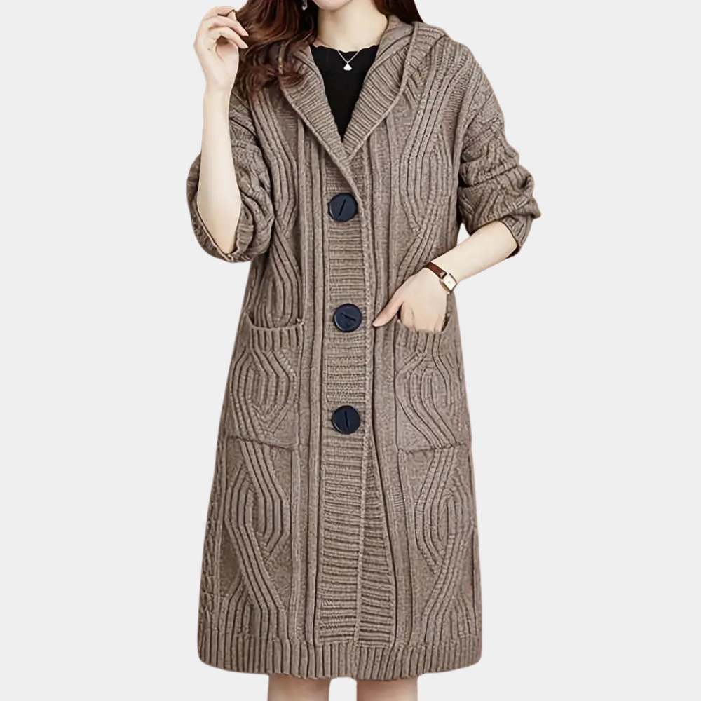 Comfortable Knitted Cardigan for Women - Mira