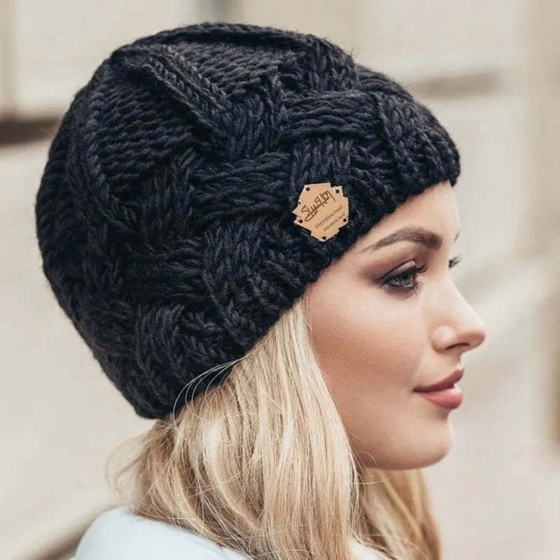 Elena Comfortable Knitted Hat - Soft, Cozy Beanie for Winter Fashion