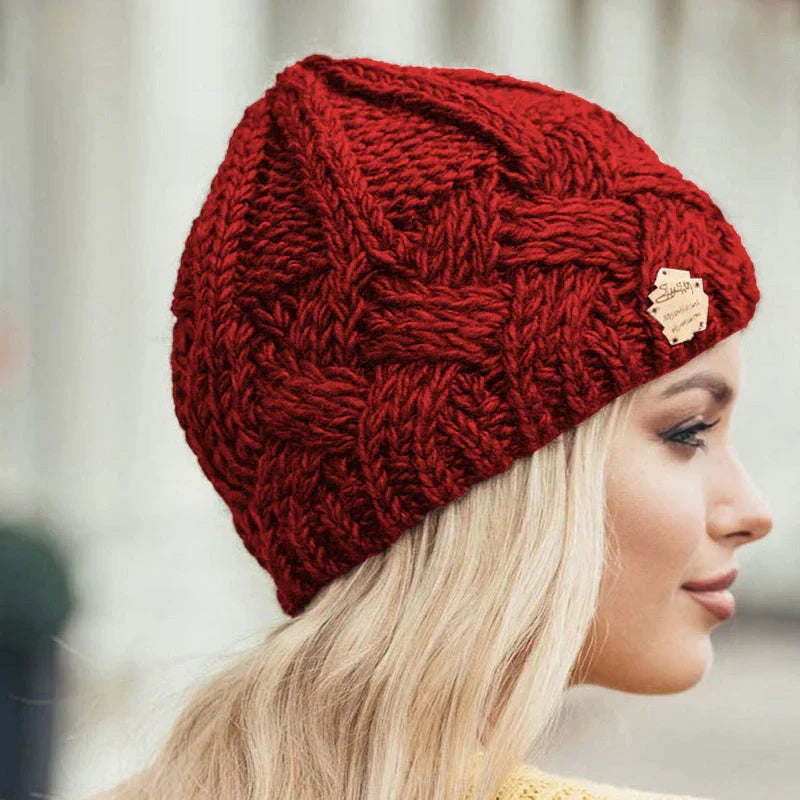 Elena Comfortable Knitted Hat - Soft, Cozy Beanie for Winter Fashion