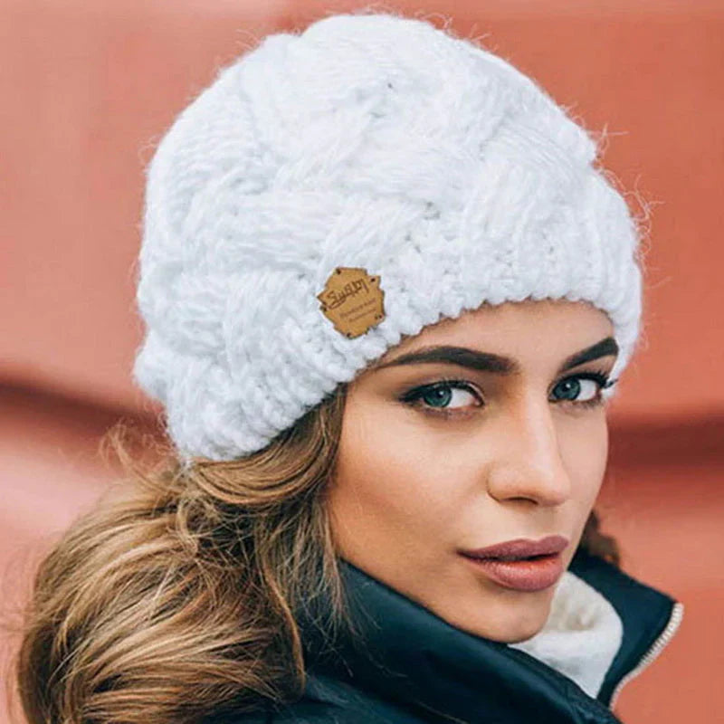 Elena Comfortable Knitted Hat - Soft, Cozy Beanie for Winter Fashion