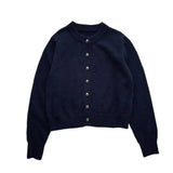 Comfortable Knitted Women's Cardigan with O-neck - Emilia
