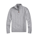 Comfortable Men's Half Zip Sweater - Vincent - 2