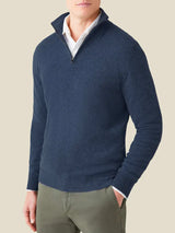 Comfortable Men's Zip-up Sweater - Lucas - 5