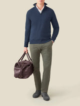 Comfortable Men's Zip-up Sweater - Lucas - 6