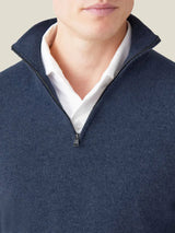 Comfortable Men's Zip-up Sweater - Lucas - 8