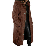 Comfortable Thick Knitted Cardigan - Emma