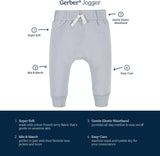 3-Pack Comfortable Toddler Jogging Pants - Soft & Stretchy Essentials for Active Kids